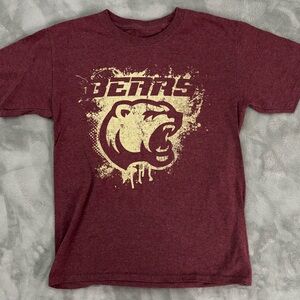 Hershey Bears Maroon Graphic T-Shirt